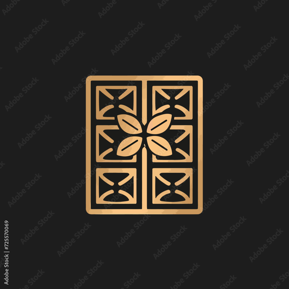 Fototapeta premium chocolate graphic logo