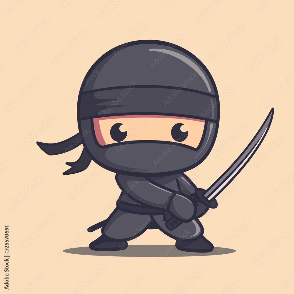 Obraz premium Ninja Logo