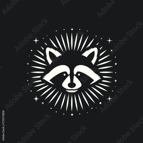 Raccoon Logo Animal
