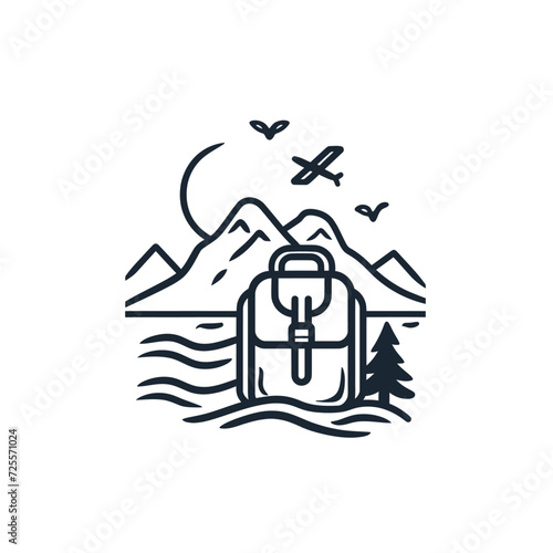 Adventure Logo Mountain