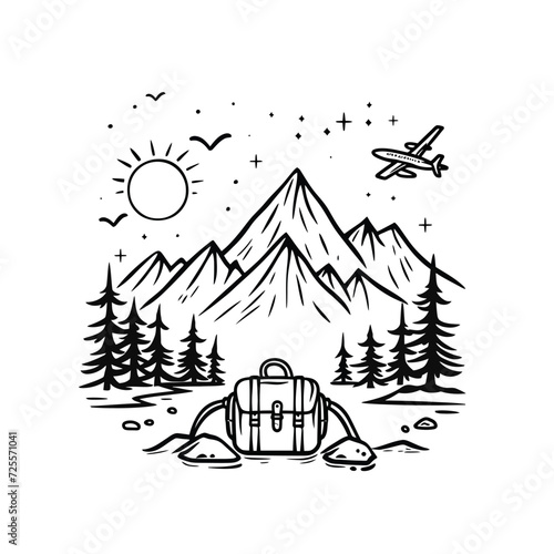 Adventure Logo Mountain
