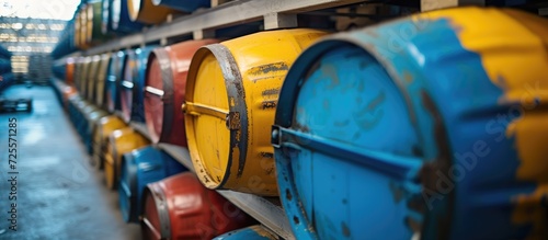 Toxic substances stored in a company s barrel.
