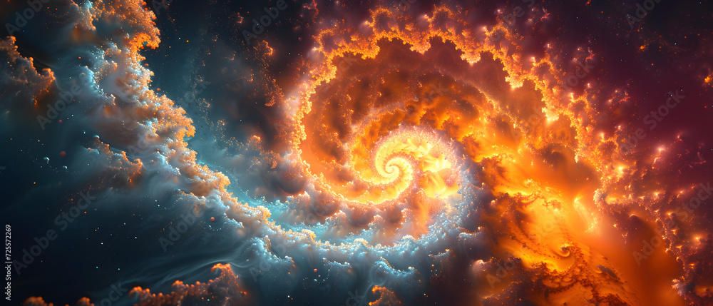 A Spiral Formation in the Sky Fractal A Spiral Formation in the Sky Fractal