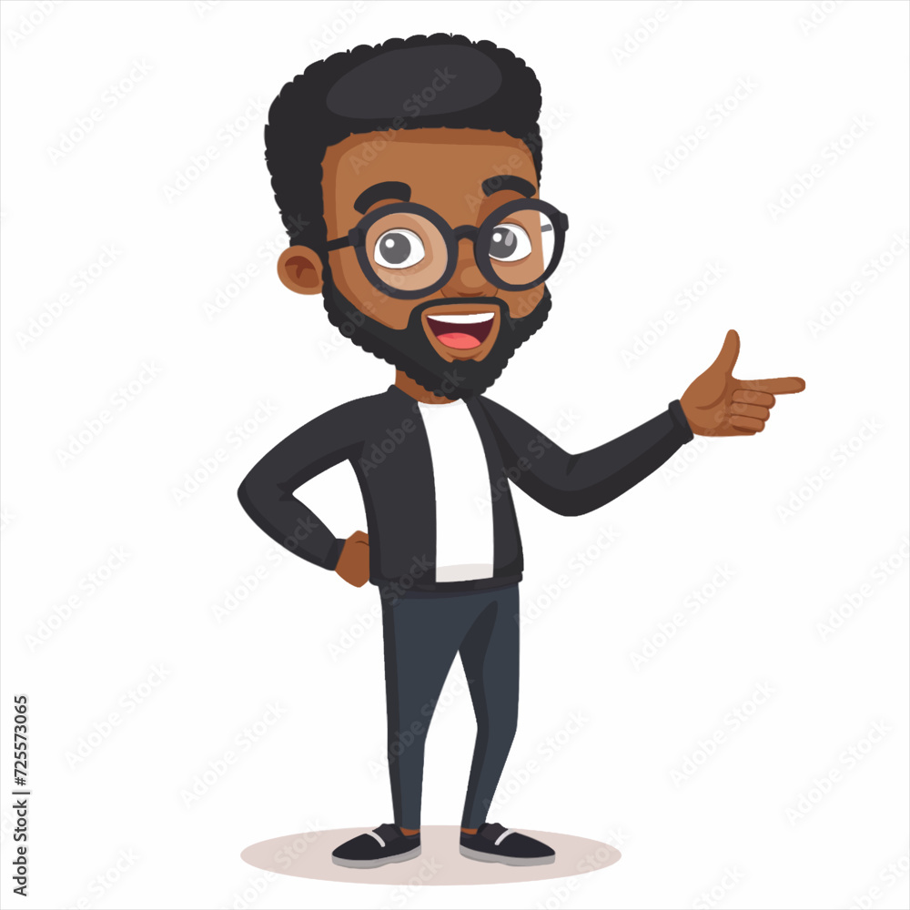 Black Male Presenter presenting 52 Black Male Presenter presenting 52