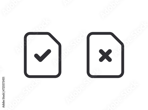 Free Download Document icon. Paper icon. Check mark. Symbols YES and NO. Reject file. Accept document. Correctly. Incorrect. Unaccepted document. File fixes. Tasks. Options. Worksheet. Task done. Project completed. - GFXLoad