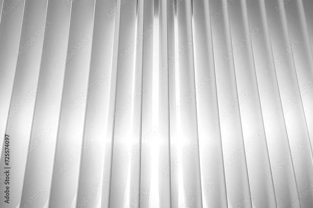 Obraz premium Metal light white abstract backdrop, generative ai