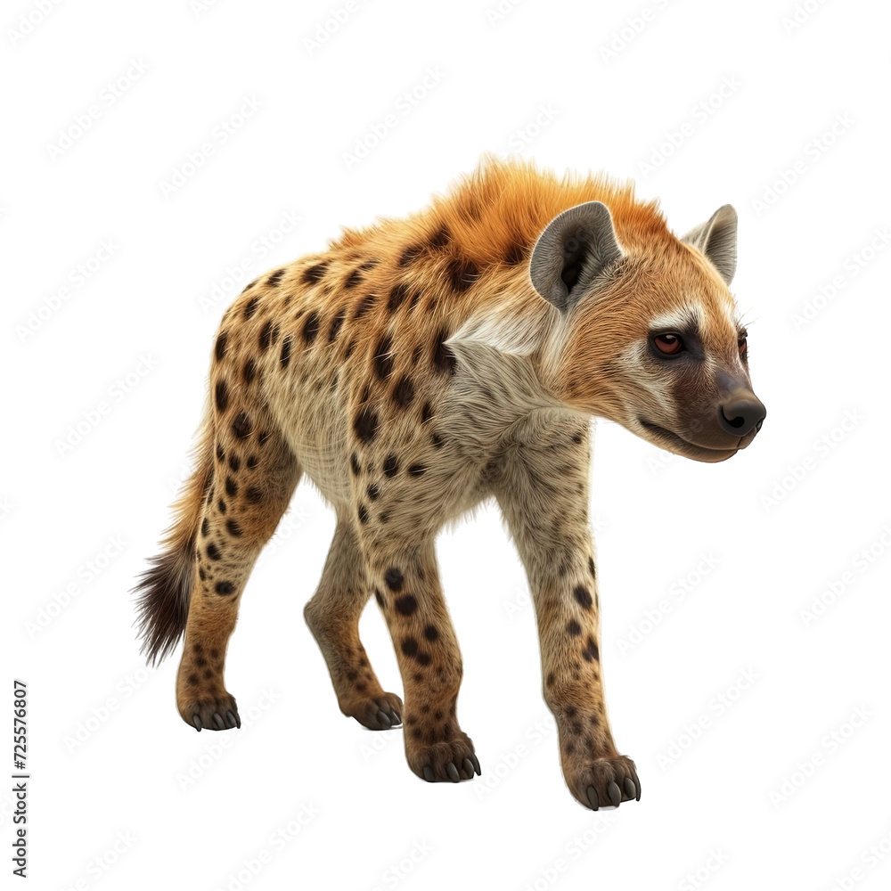 Obraz premium Hyena Isolated