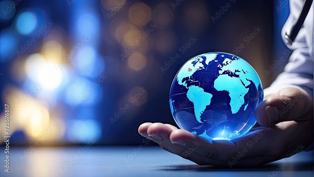 earth in hand,business man holding globe,An entrepreneur grasp the blue globe with your right hand, it has genuine 4K blue line effects and a bright, defocused background. earth in hand,business man holding globe,An entrepreneur grasp the blue globe with your right hand, it has genuine 4K blue line effects and a bright, defocused background.