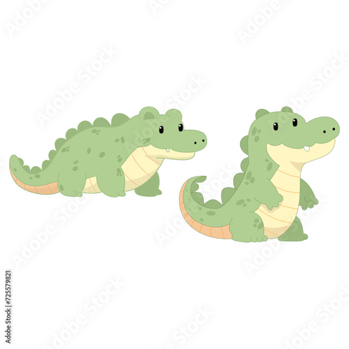 crocodile  illustration  animal  vector  cute  zoo  character  alligator  cartoon  design  funny  wildlife  jungle  nature  wild  happy  green  art  isolated  baby  fun  kid  background  graphic 