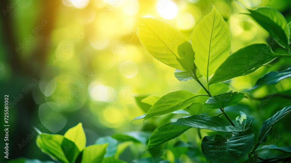 Nature of green leaf in garden at summer. Natural green leaves plants using as spring background cover page environment ecology or greenery wallpaper. Nature of green leaf in garden at summer. Natural green leaves plants using as spring background cover page environment ecology or greenery wallpaper.