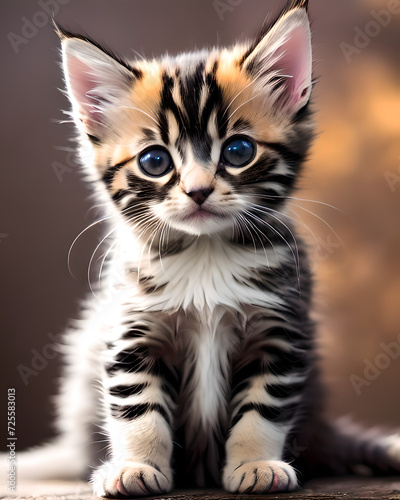 Cute furry kitten © Yesac