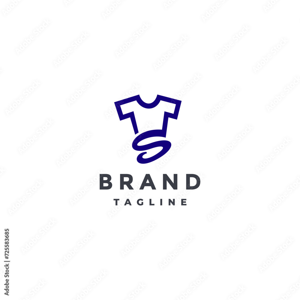 Shirt Icon With Letter S Below Logo Design. Shirt Icon With S Swirls Below Logo Design. Shirt Icon With Letter S Below Logo Design. Shirt Icon With S Swirls Below Logo Design.