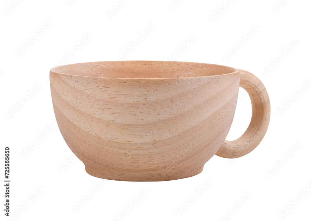 Wooden cup isolated on transparent png Wooden cup isolated on transparent png