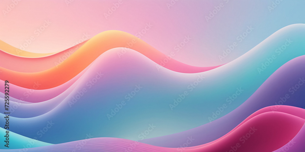 Colorful waves gradient background Colorful waves gradient background