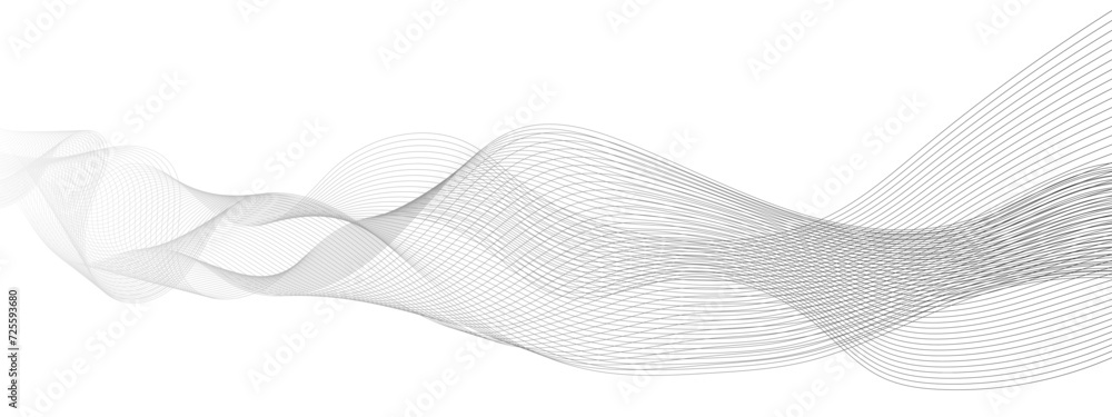Abstract grey, white wavy smooth element swoosh speed wave modern stream curve and technology lines on transparent background. Abstract grey, white wavy smooth element swoosh speed wave modern stream curve and technology lines on transparent background.