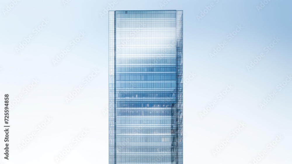 Modern skyscraper Against the background of bright sky, city concept Modern skyscraper Against the background of bright sky, city concept