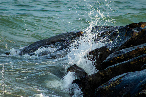 Wallpaper Mural waves in the sea Torontodigital.ca