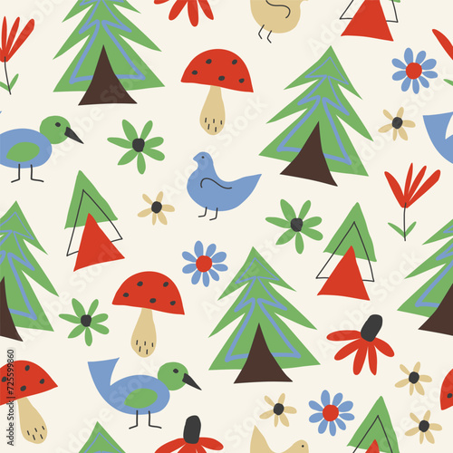 Abstract trendy creative universal colorful seamless pattern. Hand drawn hatchings design, doodles, sketch,  artisan, organic, manual art, neutral palette. Vector illustration.