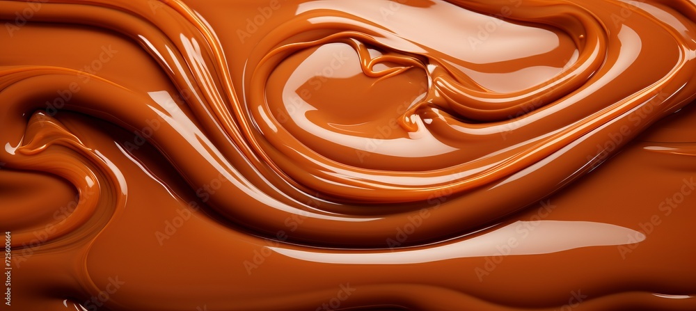 Delicious melted caramel toffee background with swirl effect tasty confectionery Delicious melted caramel toffee background with swirl effect tasty confectionery