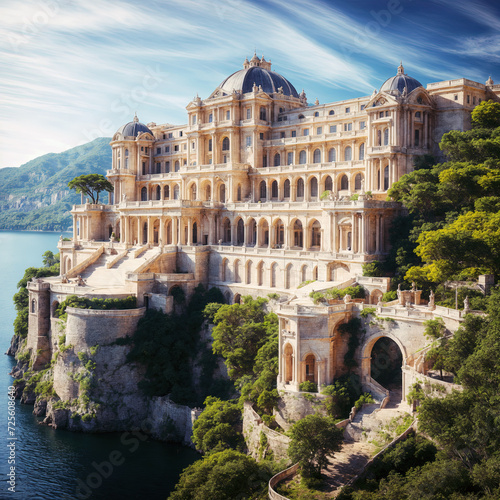 Principality of Monaco from the sea