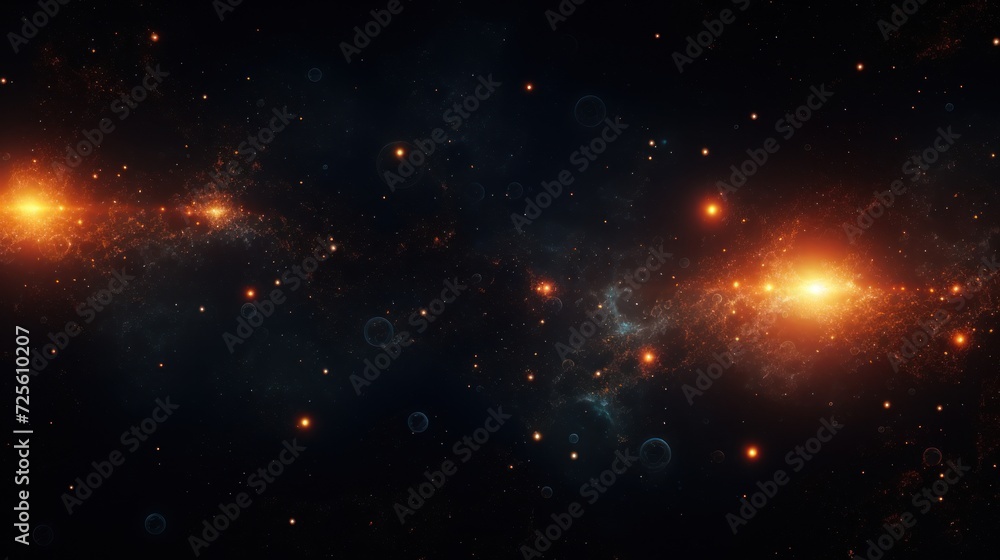 Scifi Style Particles Wallpaper Background