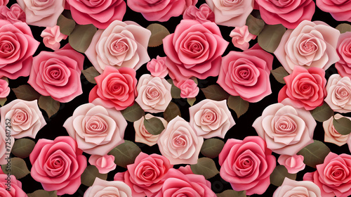 Colorful flowers background, spring season concept