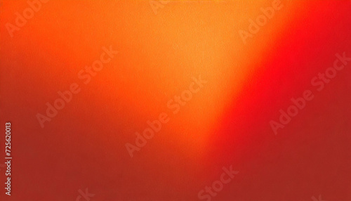 orange red , color gradient rough abstract background shine bright light and glow template empty space , grainy noise grungy texture