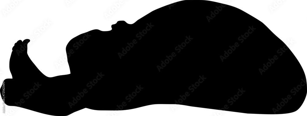 Yoga Woman Silhouette Element Yoga Woman Silhouette Element