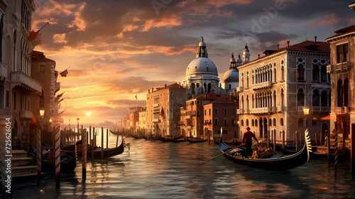 Grand Canal in Venice  © Ziyan Yang
