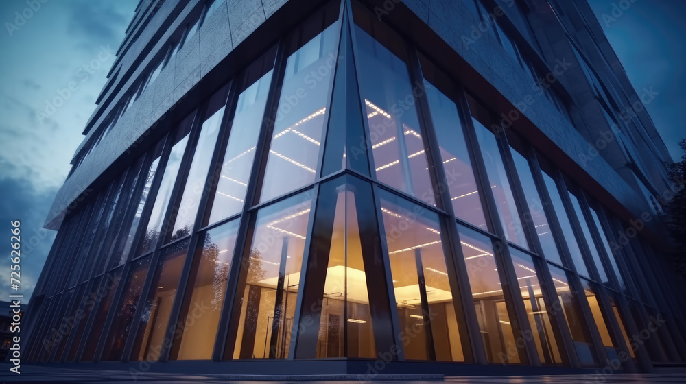 Modern office building Modern office building