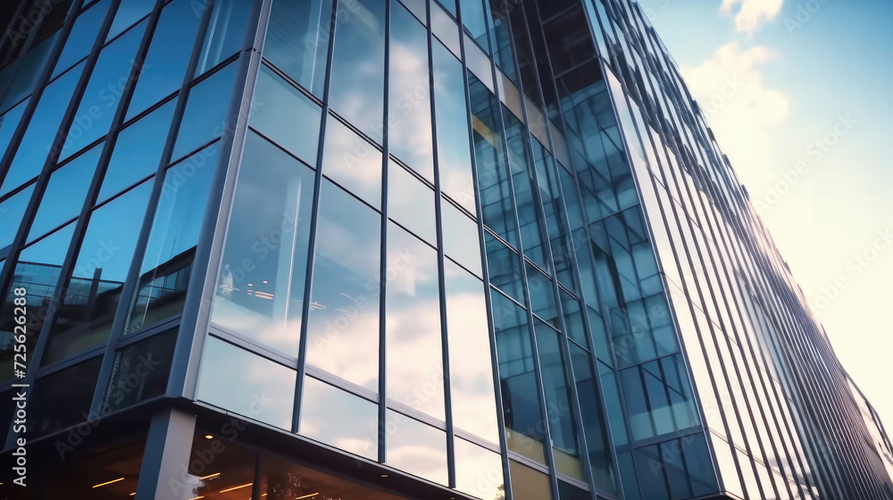 Naklejka premium Modern office building