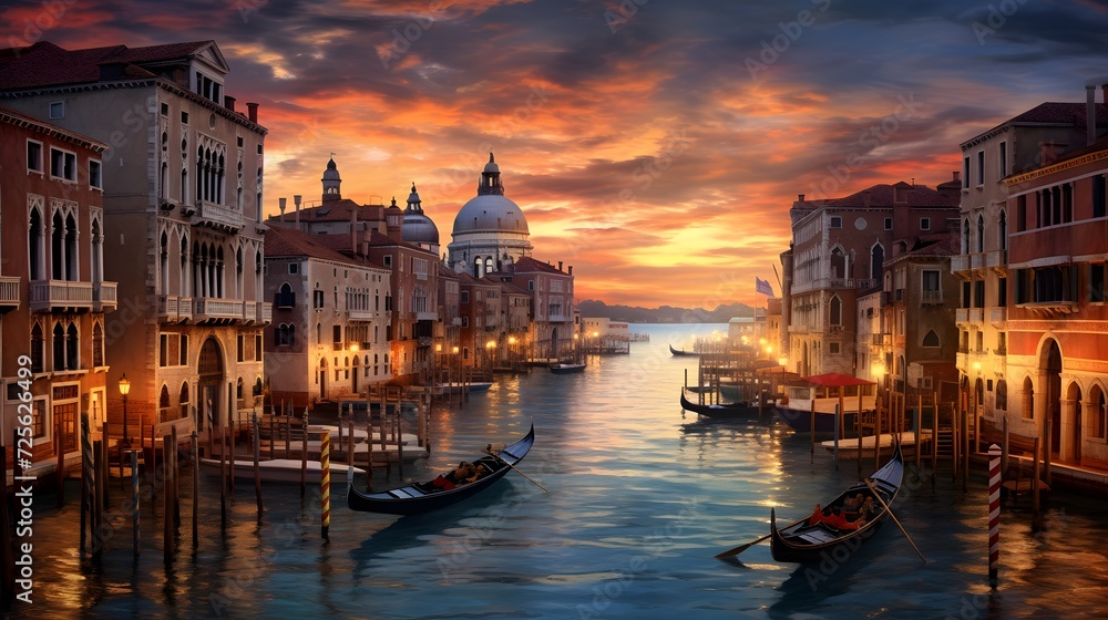 Grand Canal in Venice
 - obrazy, fototapety, plakaty 