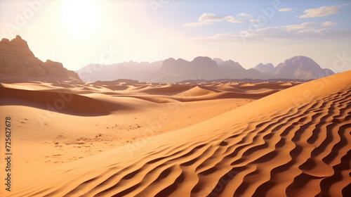 Sand dune desert