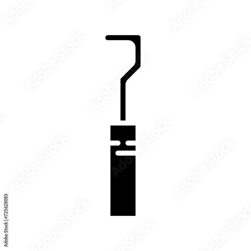 prying solid icon