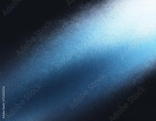 black blue long light , a spray texture color gradient shine bright light and glow , grainy noise grungy empty space rough abstract retro vibe background template