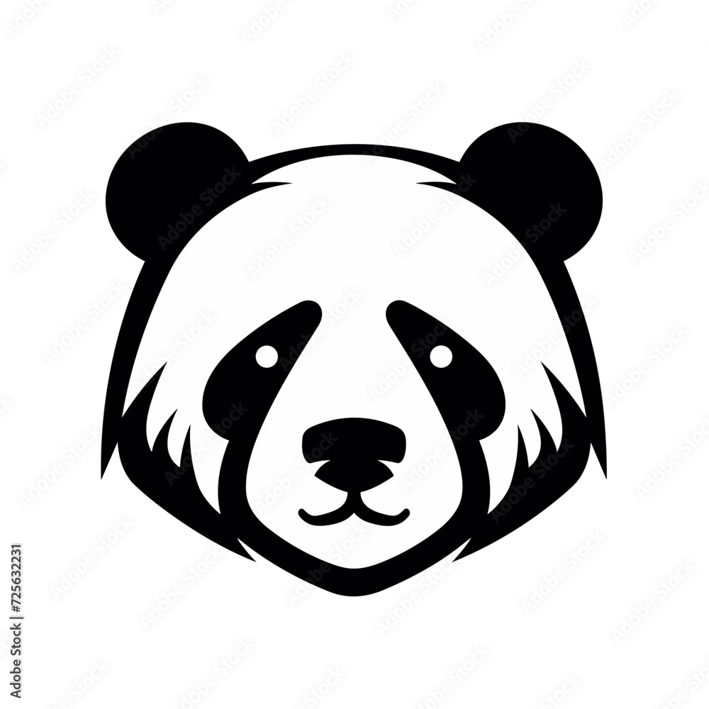 panda bear vector vector isolated logo silhouette best for your t-shirt panda bear vector vector isolated logo silhouette best for your t-shirt