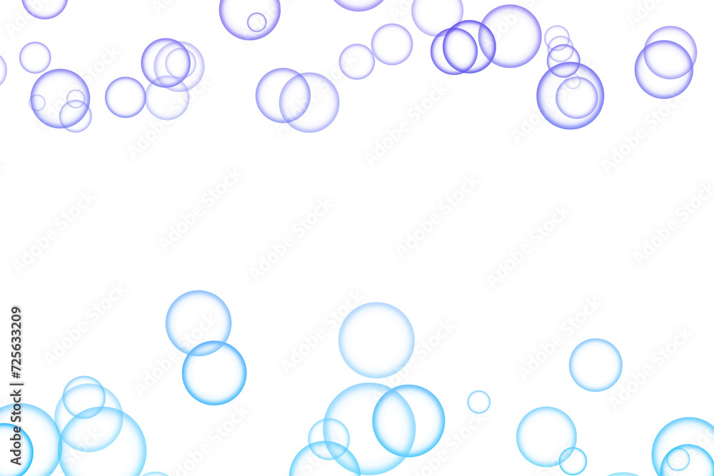 Bokeh Overlay Gradient Color Bubble