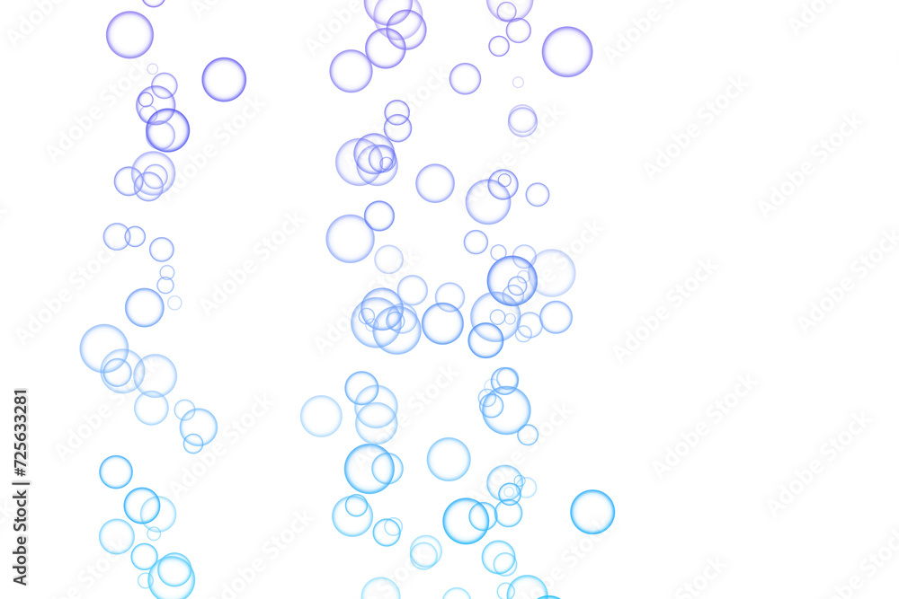 Bokeh Overlay Gradient Color Bubble