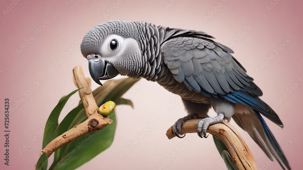 Fototapeta premium African gray parrot