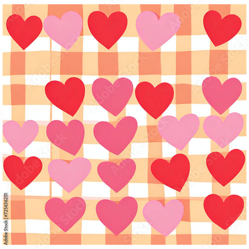 Hearts background