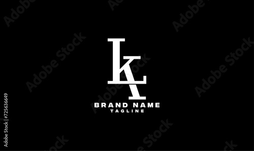 lk logo, lk monogram, vector logo, fashion logo, luxury logo, jewelry logo, monogram, fashion, logo design, kl logo, kl monogram, modern logo photo