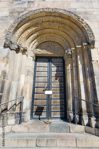 Southern entrance portal of...