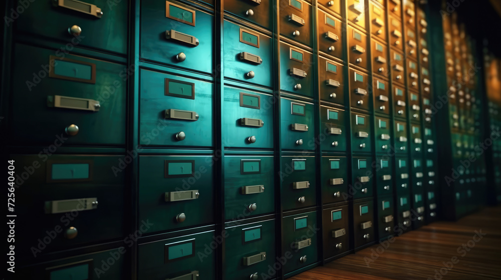 Filing cabinet for storing document archives Filing cabinet for storing document archives