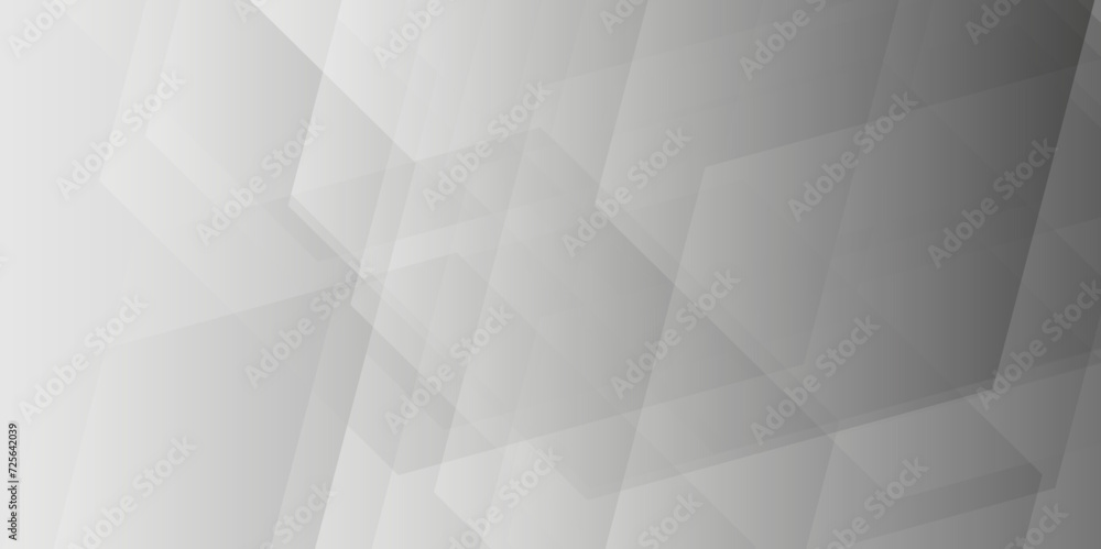 Obraz premium Gray vector abstract geometric shapes background. Abstract minimal geometric white and gray light background design. abstract design Banner Pattern background template.