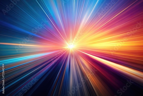 Background with Light Abstract Gradient and Motion Blur