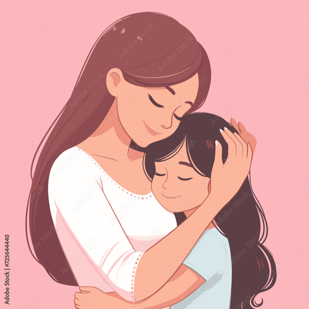Mother's Love: Tender Moments with Children