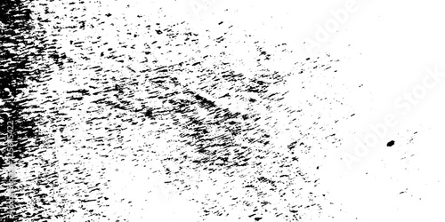 Grunge texture black and white background. Abstract monochrome pattern dust messy background. vintage dust grunge texture on isolated white background. 