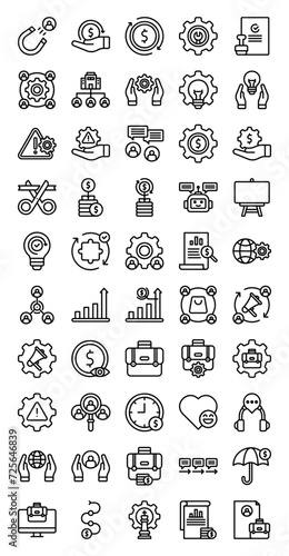 Business Service Icon Set