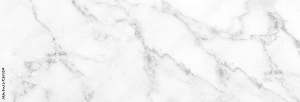 Fototapeta premium Marble granite white panorama background wall surface black pattern graphic abstract light elegant gray for do floor ceramic counter texture stone slab smooth tile silver natural.