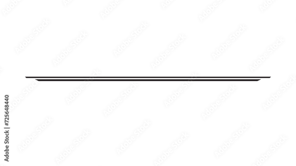 Horizontal lines. Marker hand-drawn line border design elements. Lines hand drawn paint brush stroke. Vector isolated on black straight line Horizontal lines. Marker hand-drawn line border design elements. Lines hand drawn paint brush stroke. Vector isolated on black straight line
